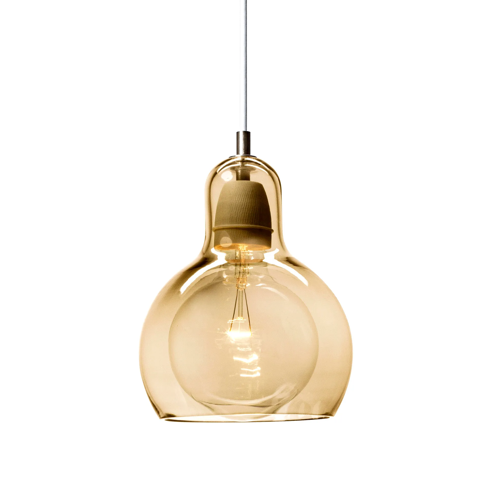 Mega Bulb Guld lampe, guld-glas &Tradition