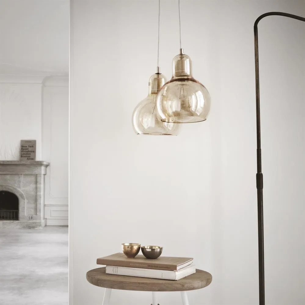 Mega Bulb Guld lampe, guld-glas &Tradition