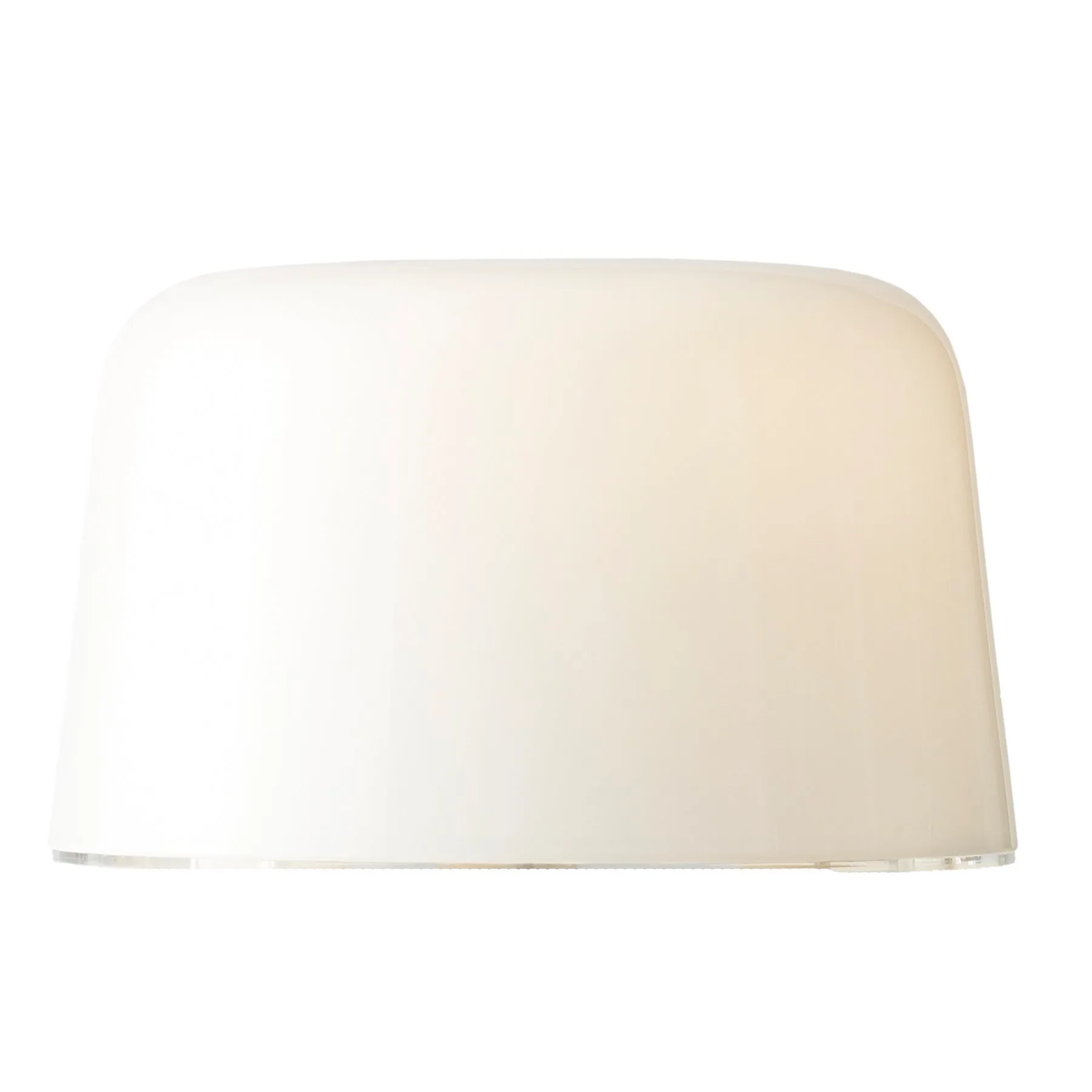 Milk shade glas, ekstra skærm &Tradition