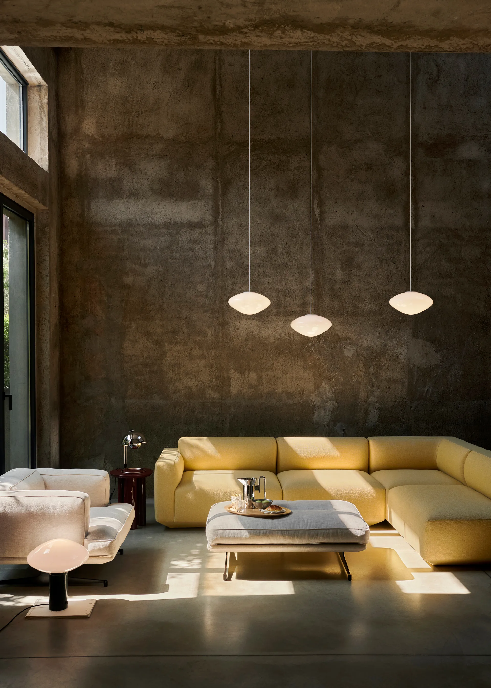 Mist AP15 loftlampe Ø25 cm, Matt White, Glass &Tradition