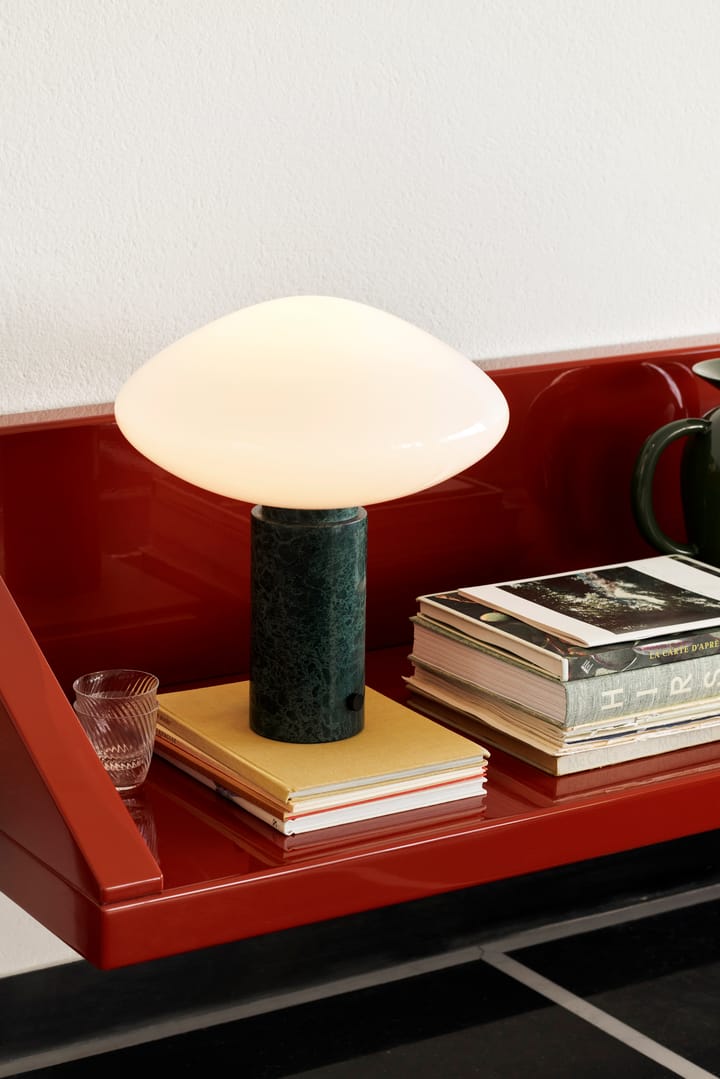 Mist AP17 bordlampe Ø37 cm, Matt White & Guatemala Verde &Tradition