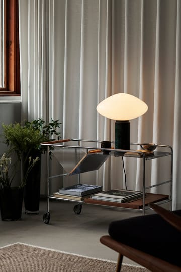Mist AP17 bordlampe Ø37 cm - Matt White & Guatemala Verde - &Tradition