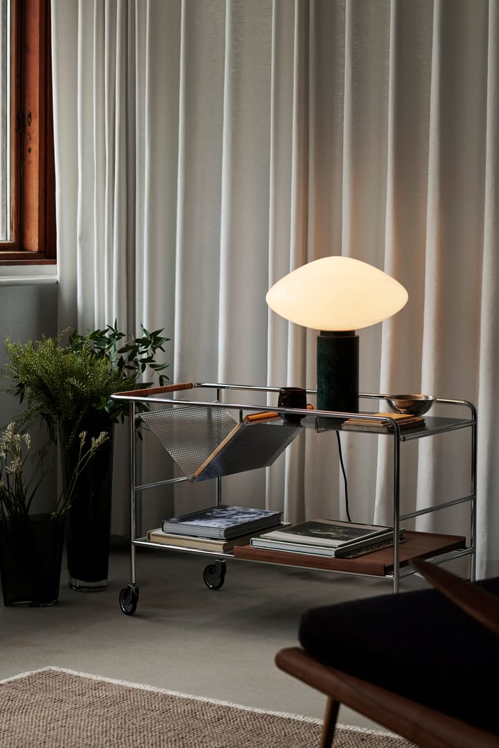 Mist AP17 bordlampe Ø37 cm, Matt White & Guatemala Verde &Tradition