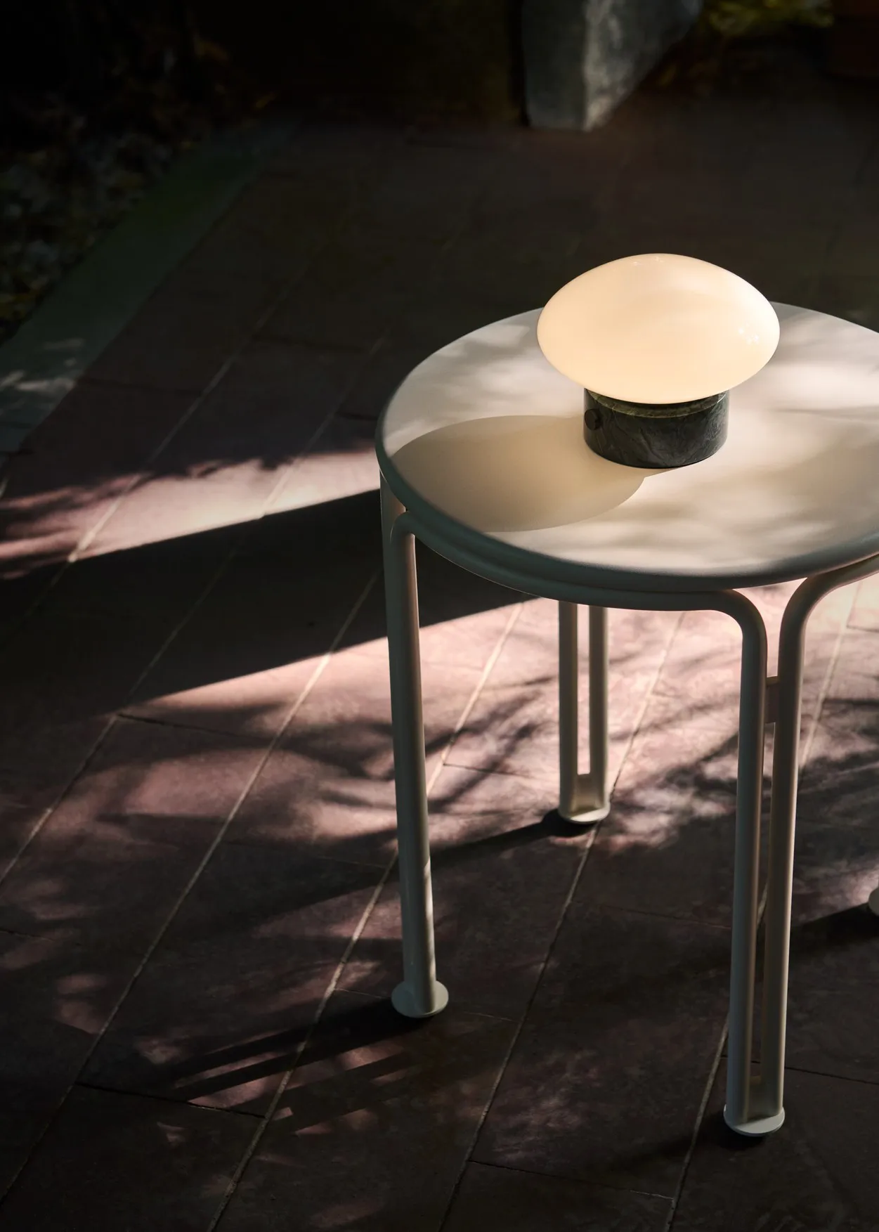 Mist AP21 portabel lampe 12 cm, Verde Guatemala-opal glass &Tradition