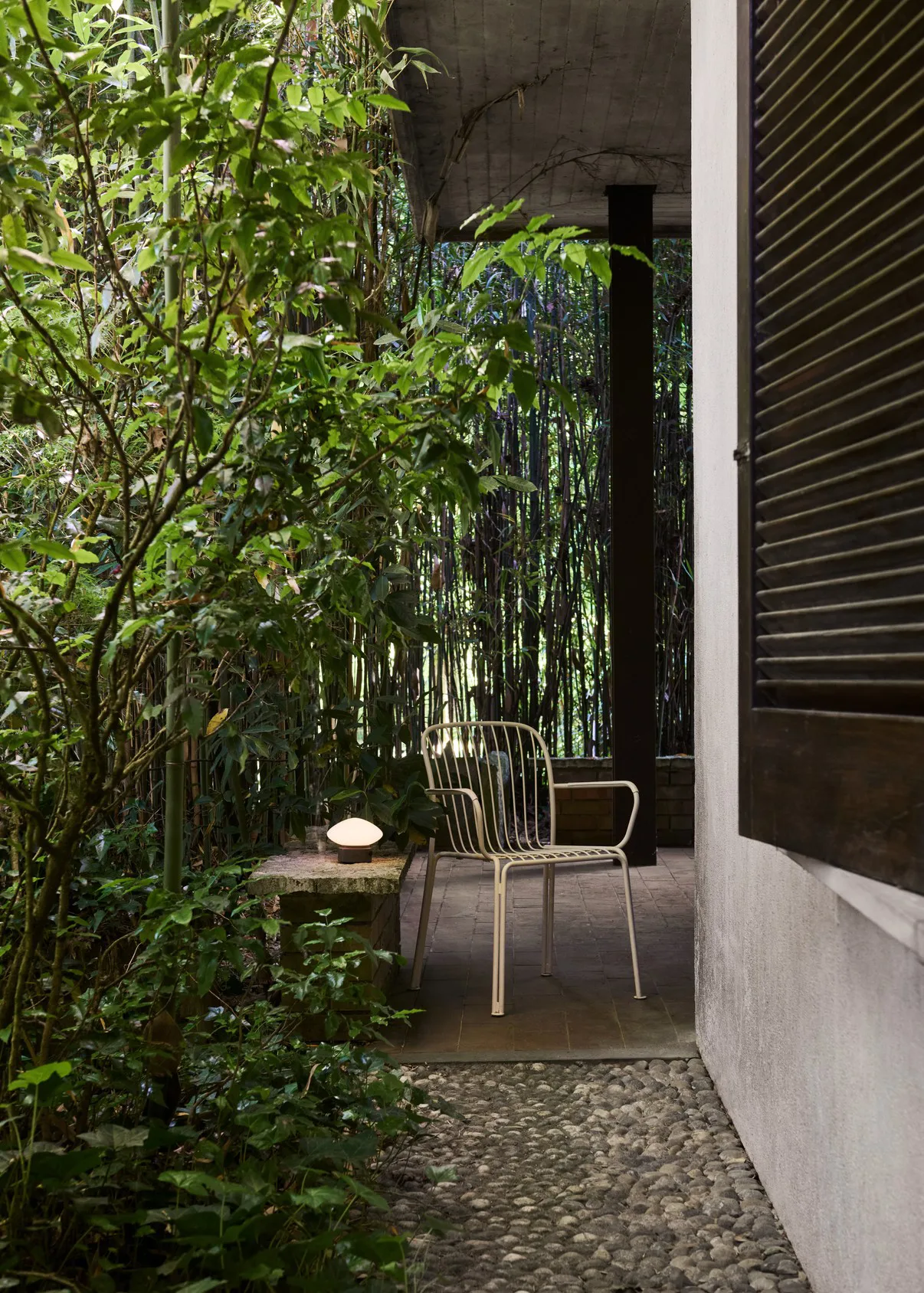 Mist AP21 portabel lampe 12 cm, Verde Guatemala-opal glass &Tradition