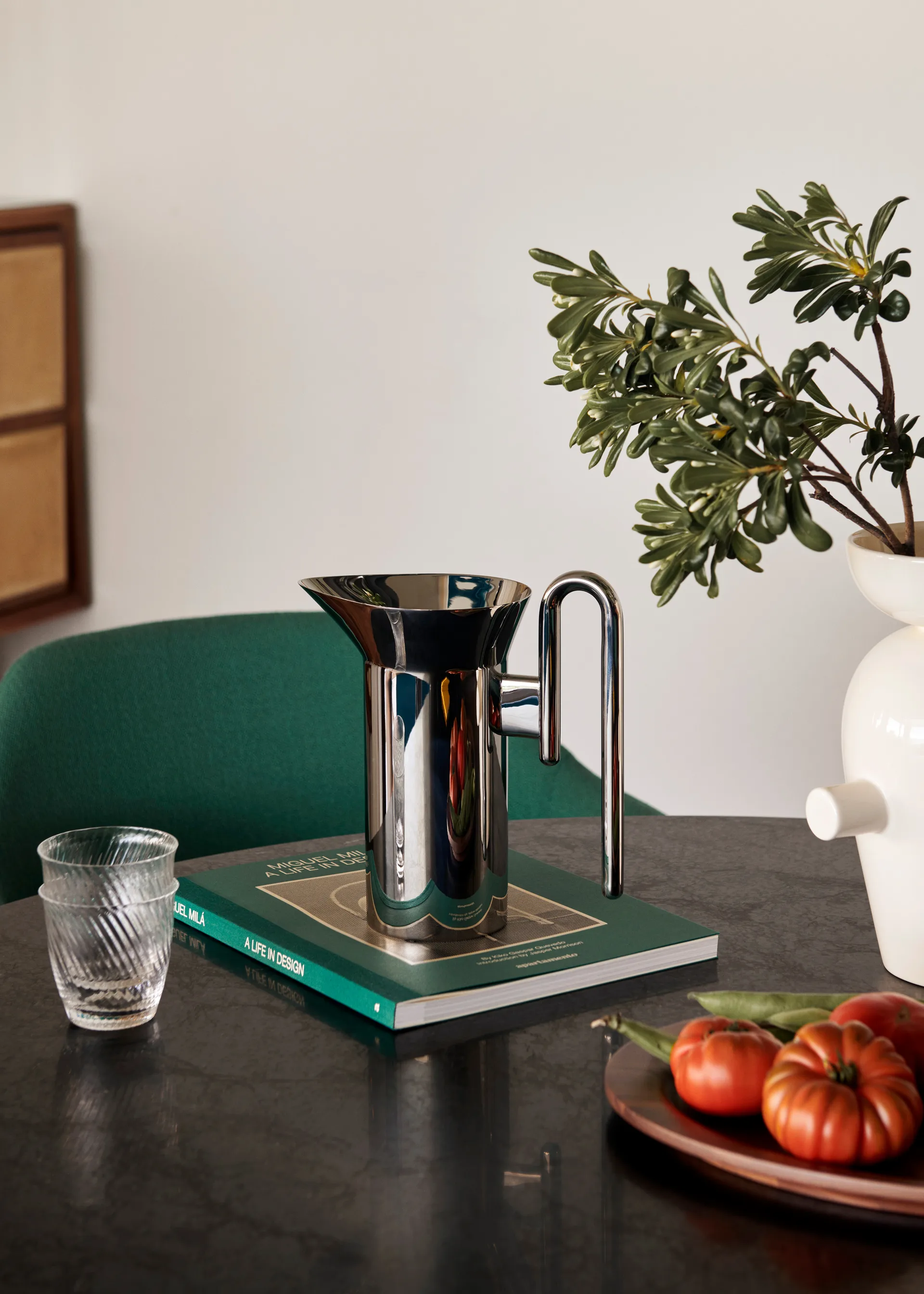 Momento JH38 kande 1 L, Polished Steel &Tradition