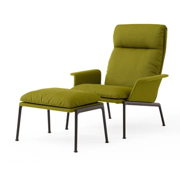 Muno LN17 High back lounge stol - Warm black-Vidar 0956 - &Tradition