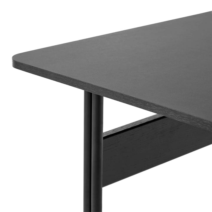 Pavilion AV16 skrivebord, black linoleum, sortlakeret eg, sorte ben &Tradition