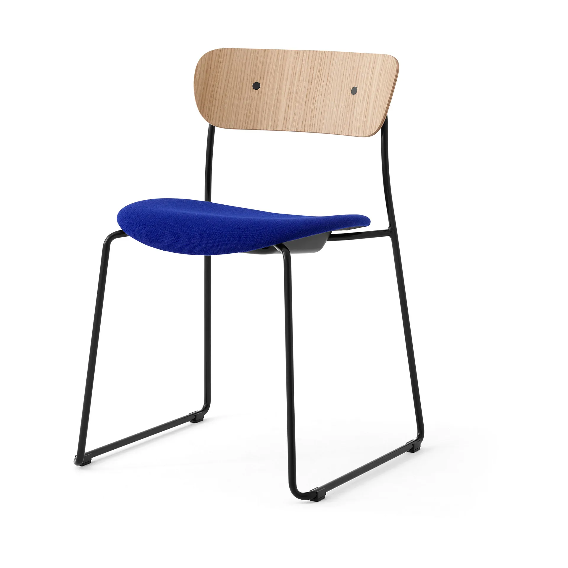 Pavilion AV52 stol beklædt sæde, Black-Hallingdal 0753 &Tradition