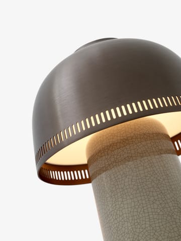 Raku SH8 bordlampe - Beige Grey & Bronze - &Tradition