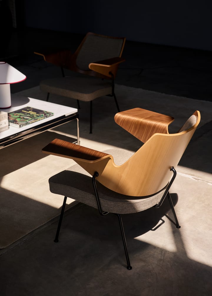 RFH RD8 lounge stol, Walnut-beech-brown &Tradition
