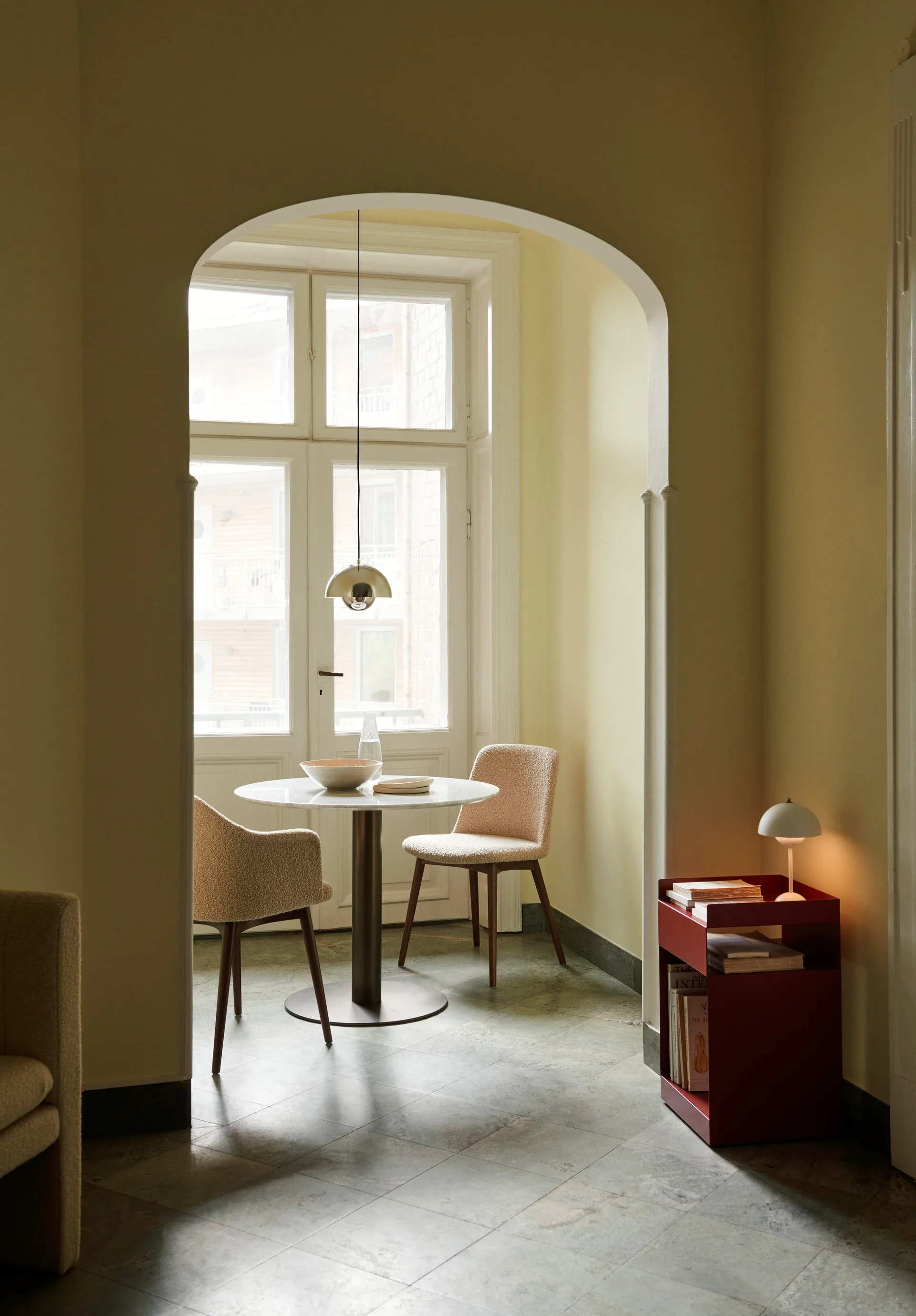 Rotate SC73 serveringsvogn merlot, Merlot &Tradition