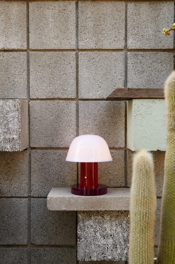 Setago JH27 bordlampe, Maroon/Grape &Tradition