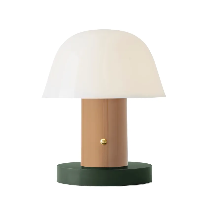 Setago JH27 bordlampe, Nude/Forest &Tradition