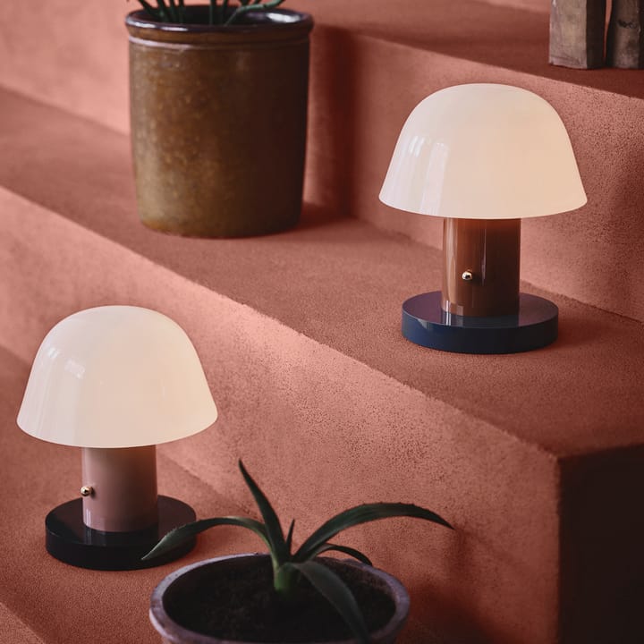 Setago JH27 bordlampe, Nude/Forest &Tradition