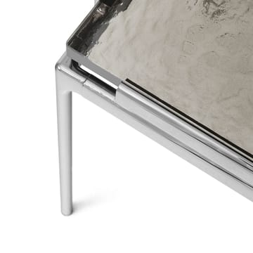Sæt LN12 sofabord - Smoked cast glass-dark chrome - &Tradition