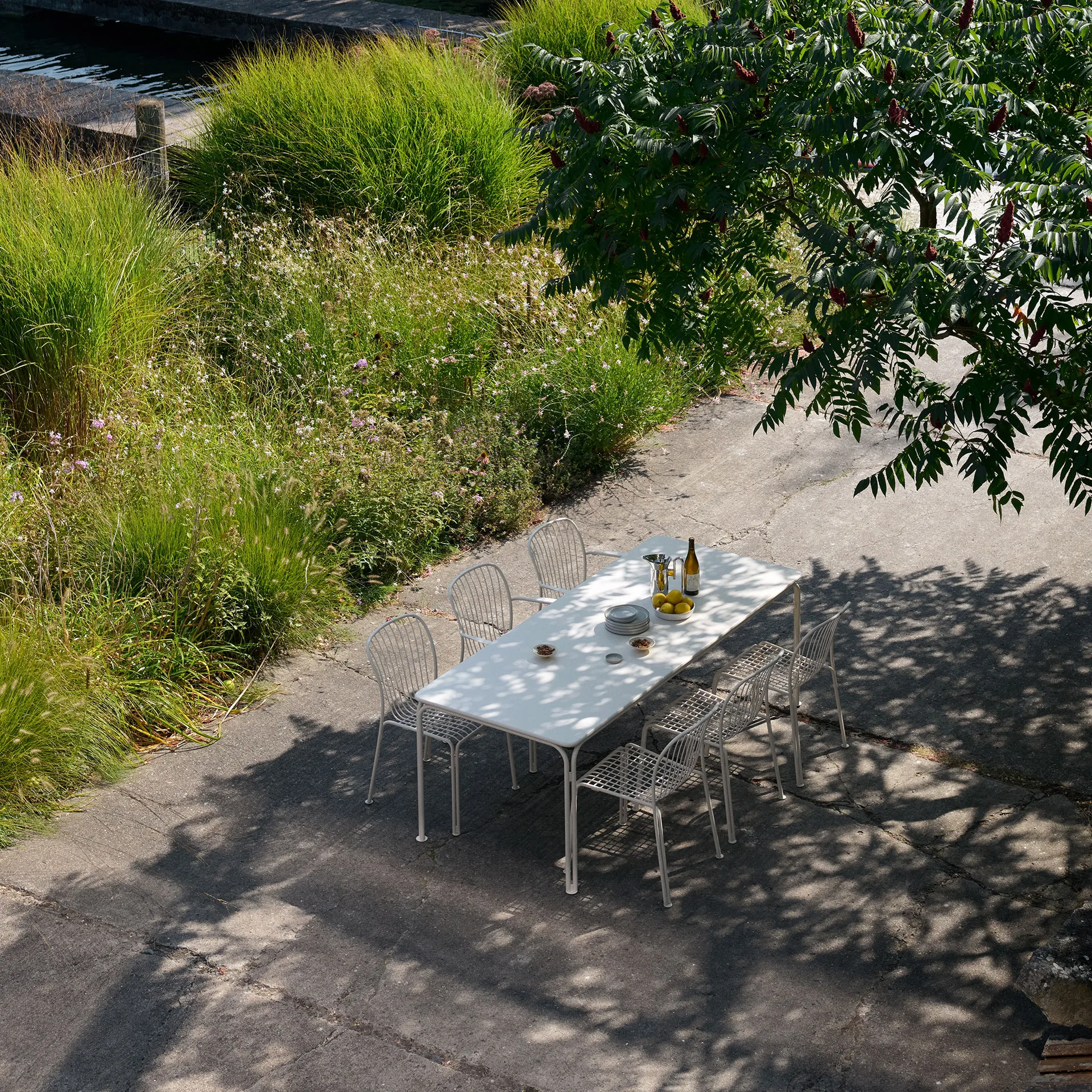 Thorvald Outdoor SC99 spisebord 220 cm, Ivory &Tradition