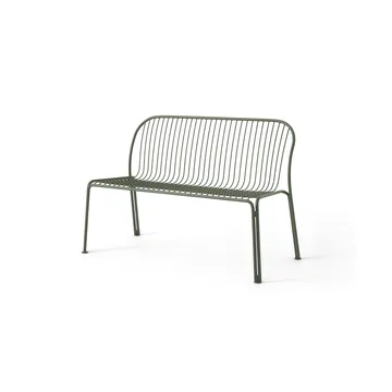 Thorvald SC111 bænk - Bronze green, 129 cm - &Tradition