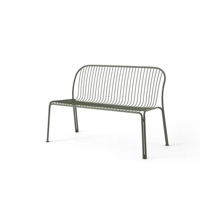 Thorvald SC111 bænk - Bronze green, 129 cm - &Tradition