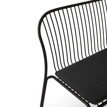 Thorvald SC111 bænk - Warm black, 129 cm - &Tradition