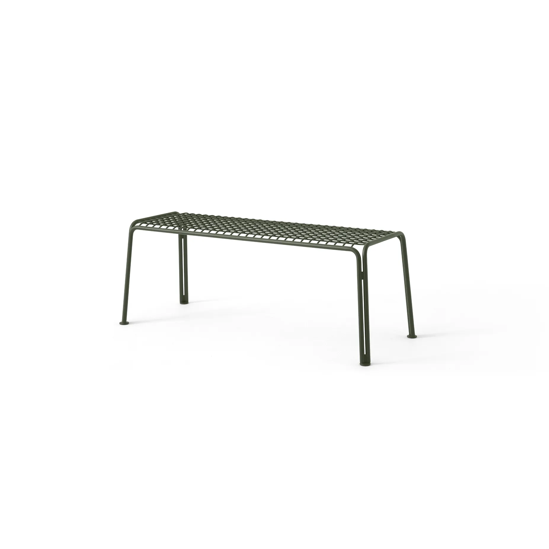 Thorvald SC112 bænk, Bronze green, 125 cm &Tradition