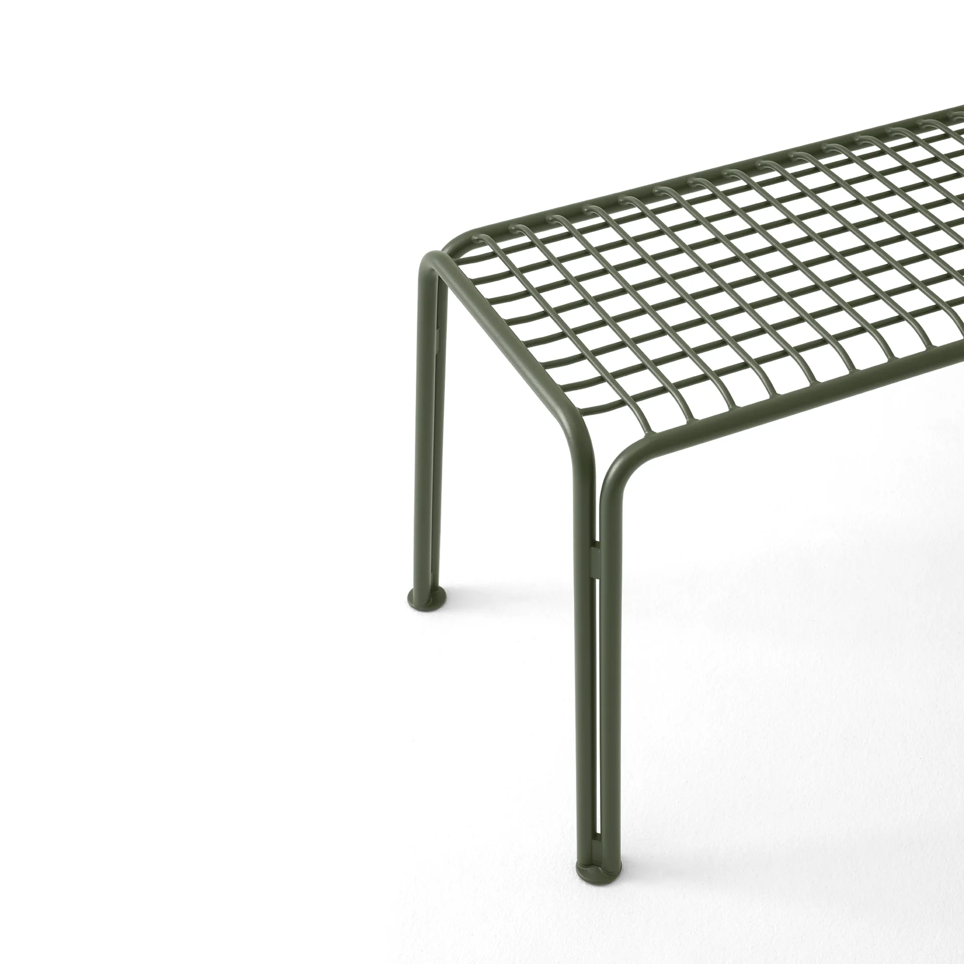 Thorvald SC112 bænk, Bronze green, 125 cm &Tradition