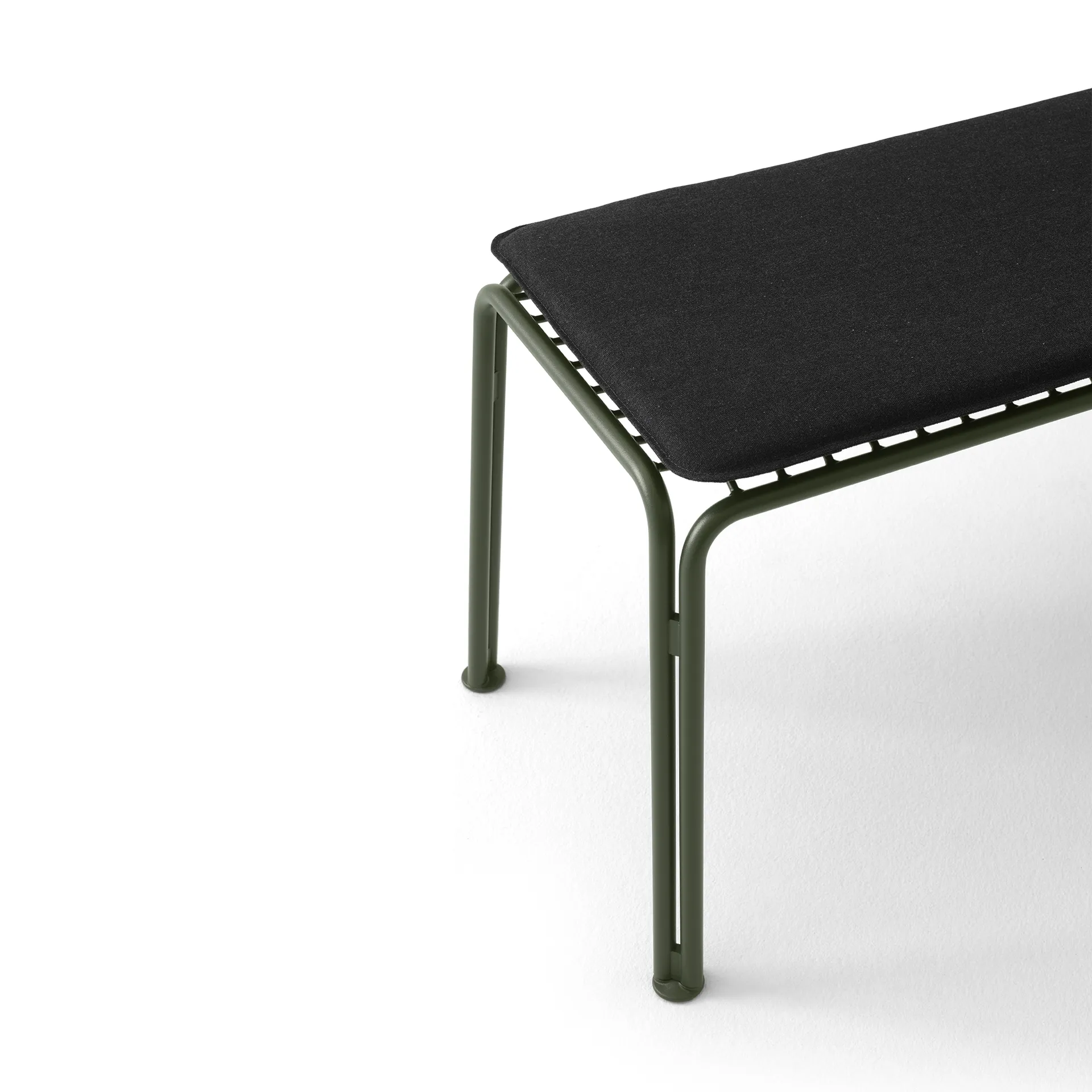 Thorvald SC112 bænk, Bronze green, 125 cm &Tradition