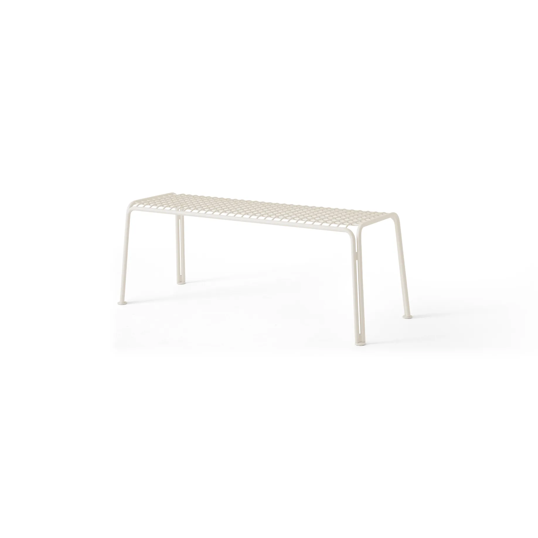 Thorvald SC112 bænk, Ivory, 125 cm &Tradition