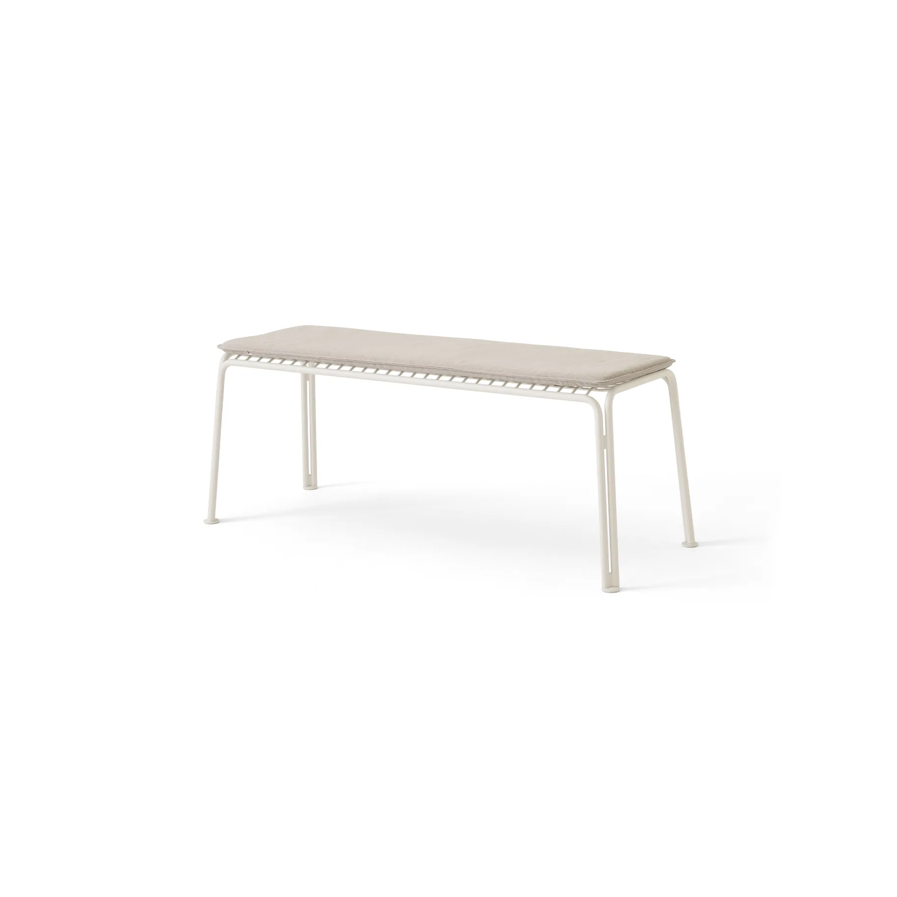 Thorvald SC112 bænk, Ivory, 125 cm &Tradition