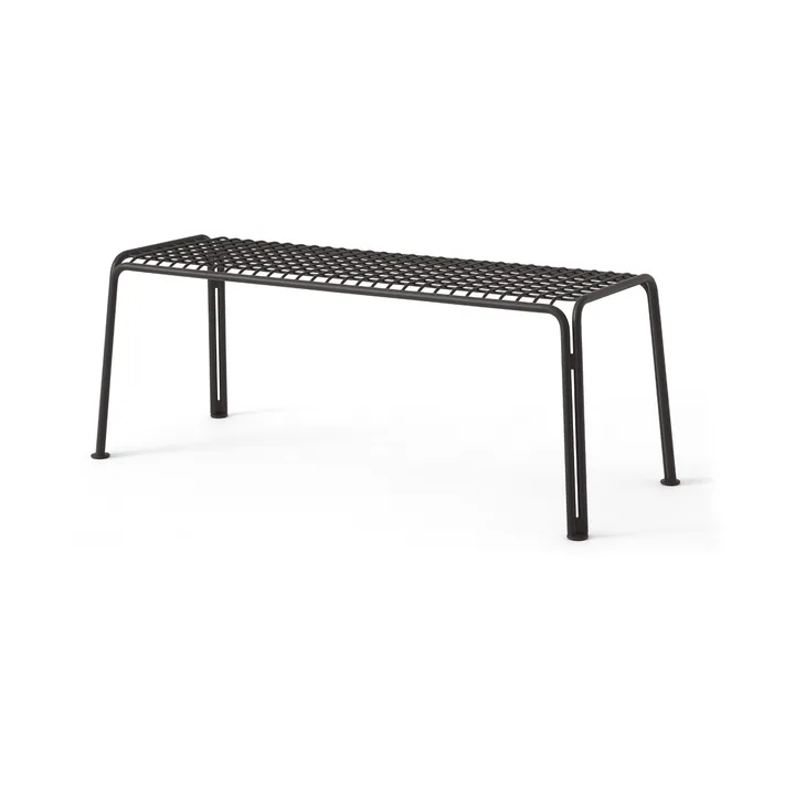 Thorvald SC112 bænk - Warm black, 125 cm - &Tradition