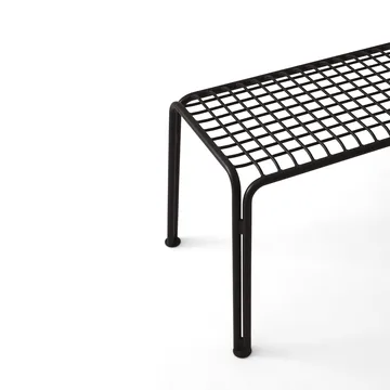 Thorvald SC112 bænk - Warm black, 125 cm - &Tradition