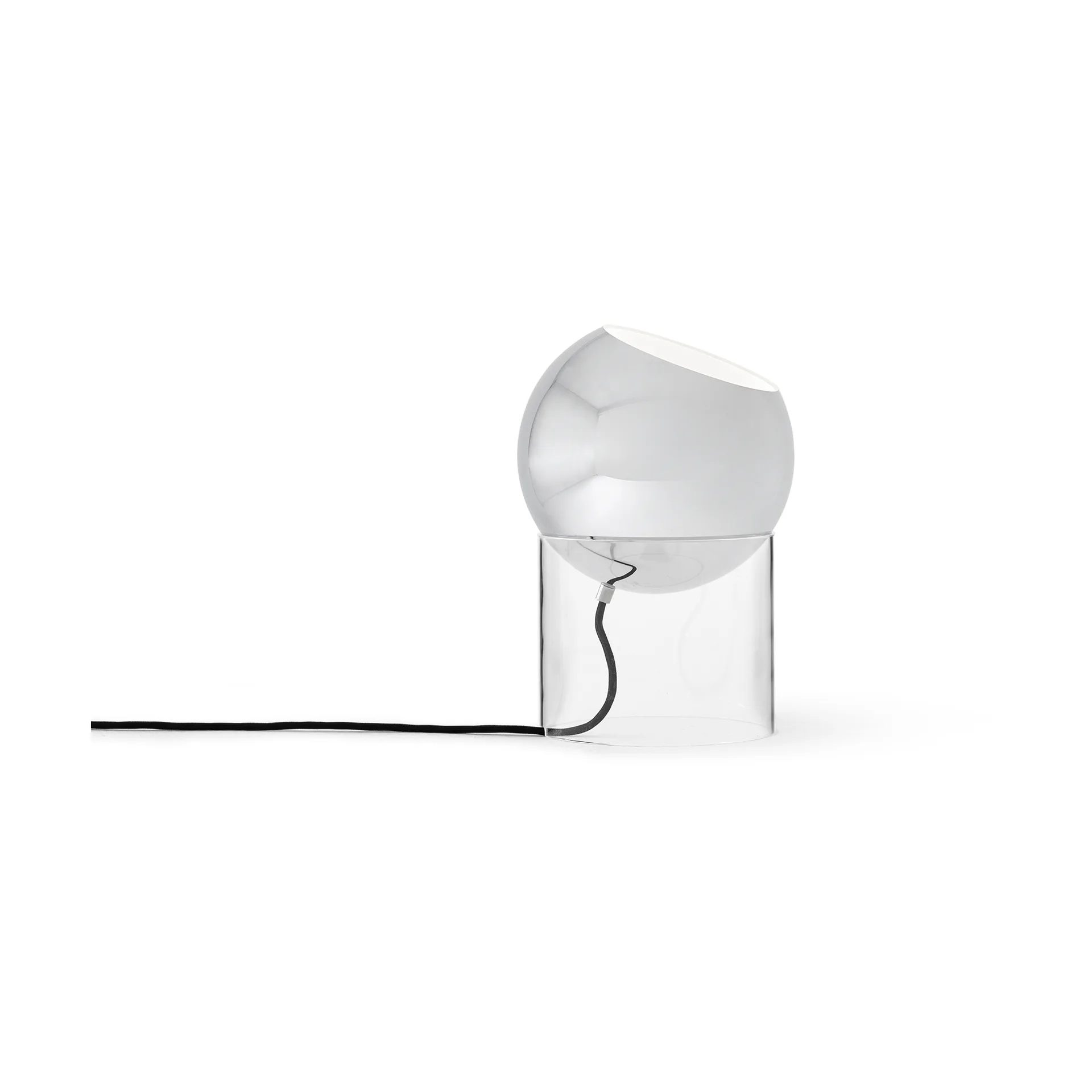 Topan VP13 bordlampe 31,5 cm, Clear-chrome plated &Tradition