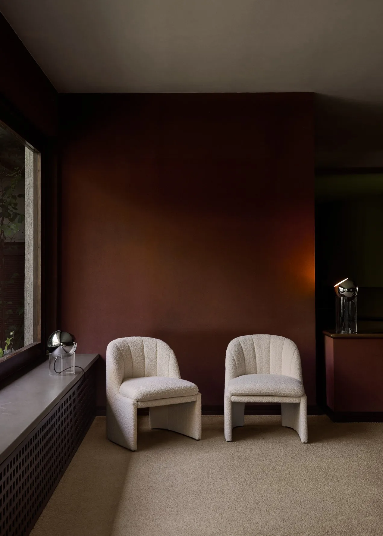 Topan VP13 bordlampe 31,5 cm, Clear-chrome plated &Tradition