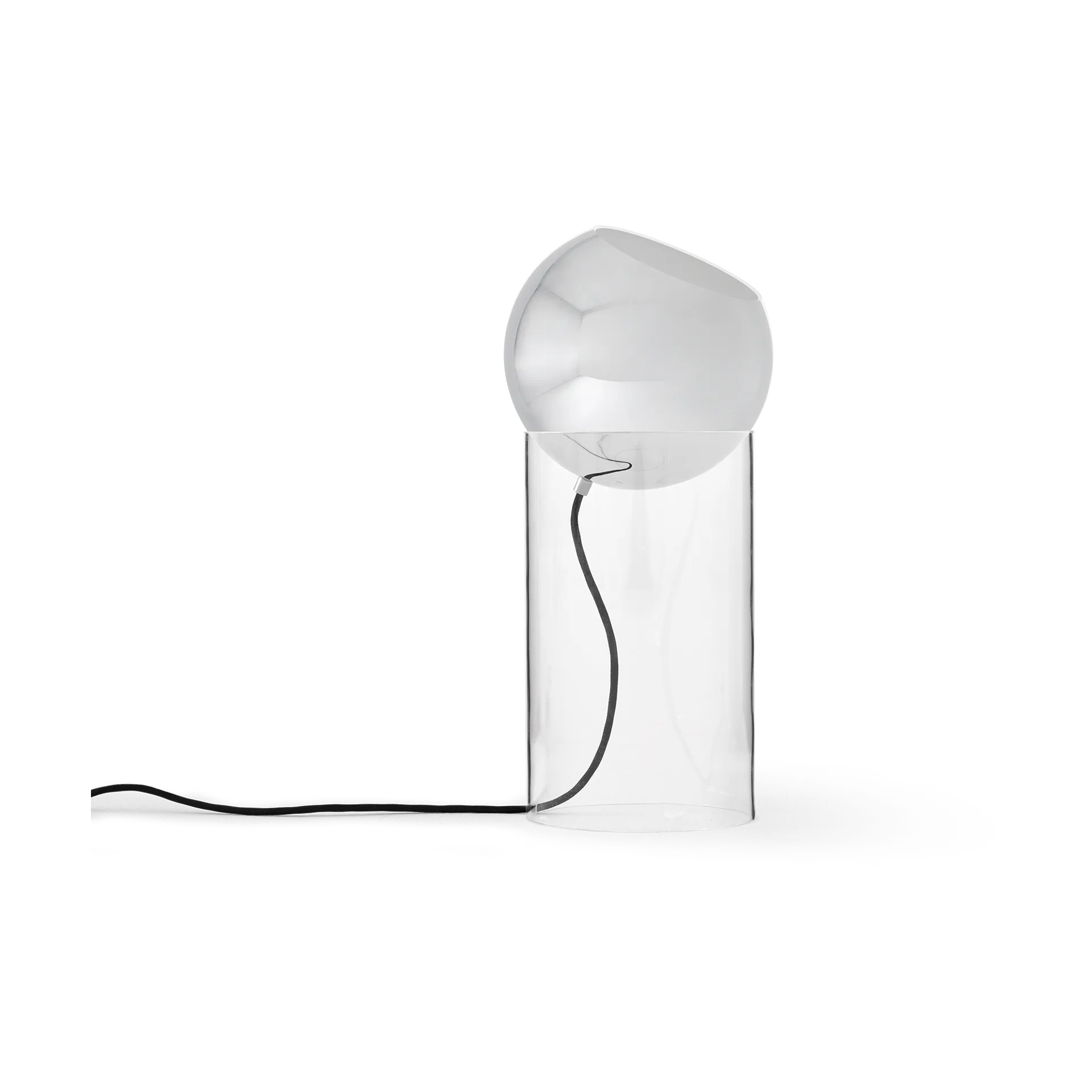 Topan VP14 gulvlampe 46,5 cm, Clear-chrome plated &Tradition