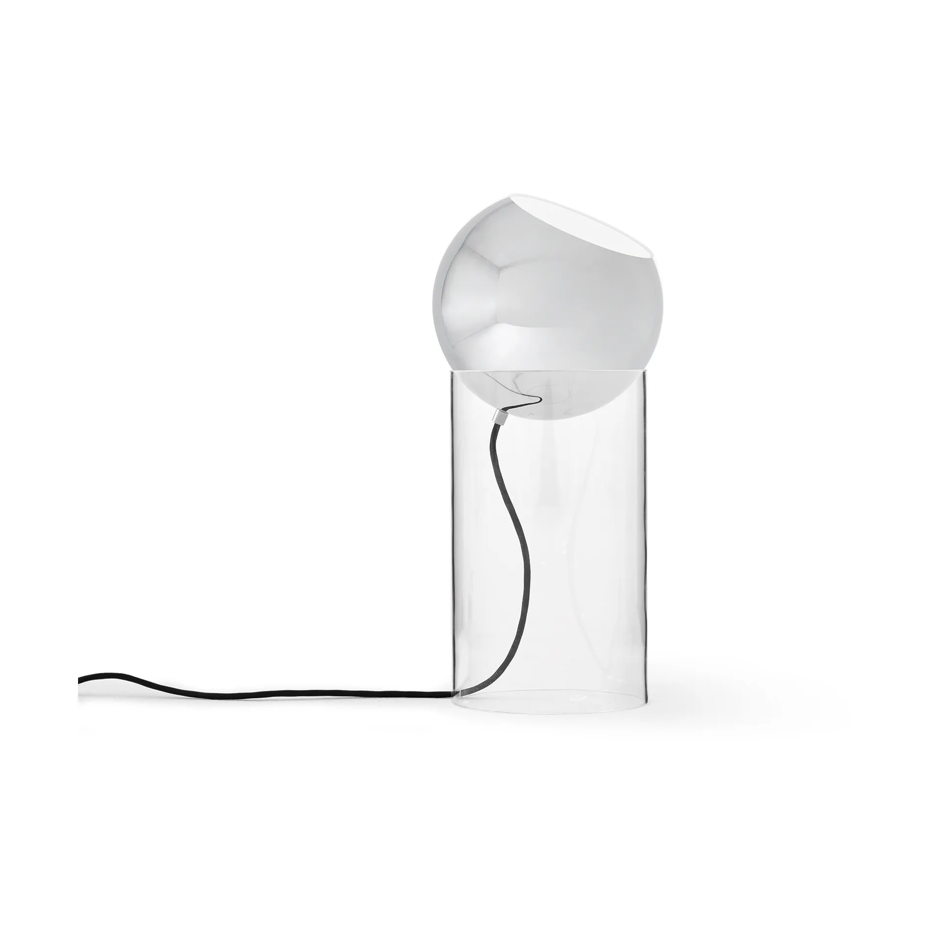 Topan VP14 gulvlampe 46,5 cm, Clear-chrome plated &Tradition