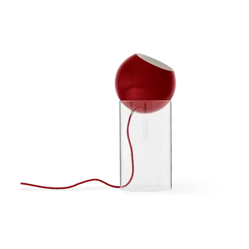 Topan VP14 gulvlampe 46,5 cm - Clear-vermilion red - &Tradition