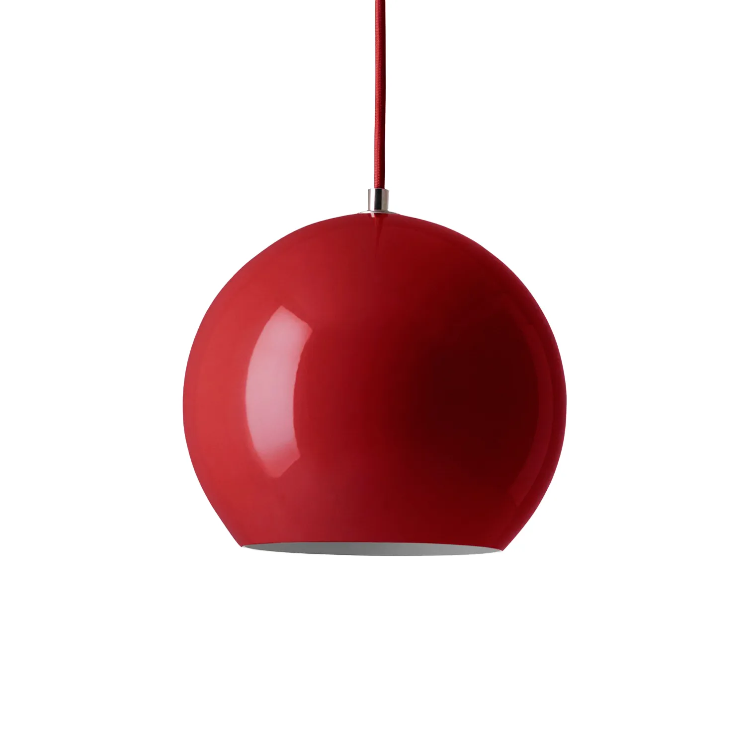 Topan VP6 lampe, Vermilion red &Tradition