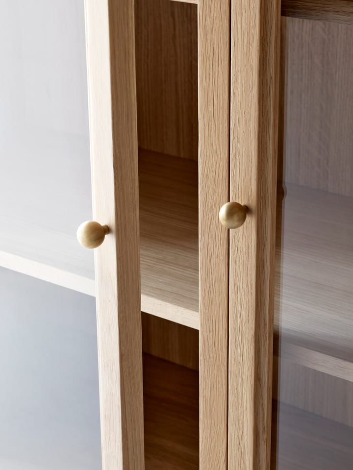 Trace SC88 vitrineskab 120x192x40 cm, Natural oak &Tradition