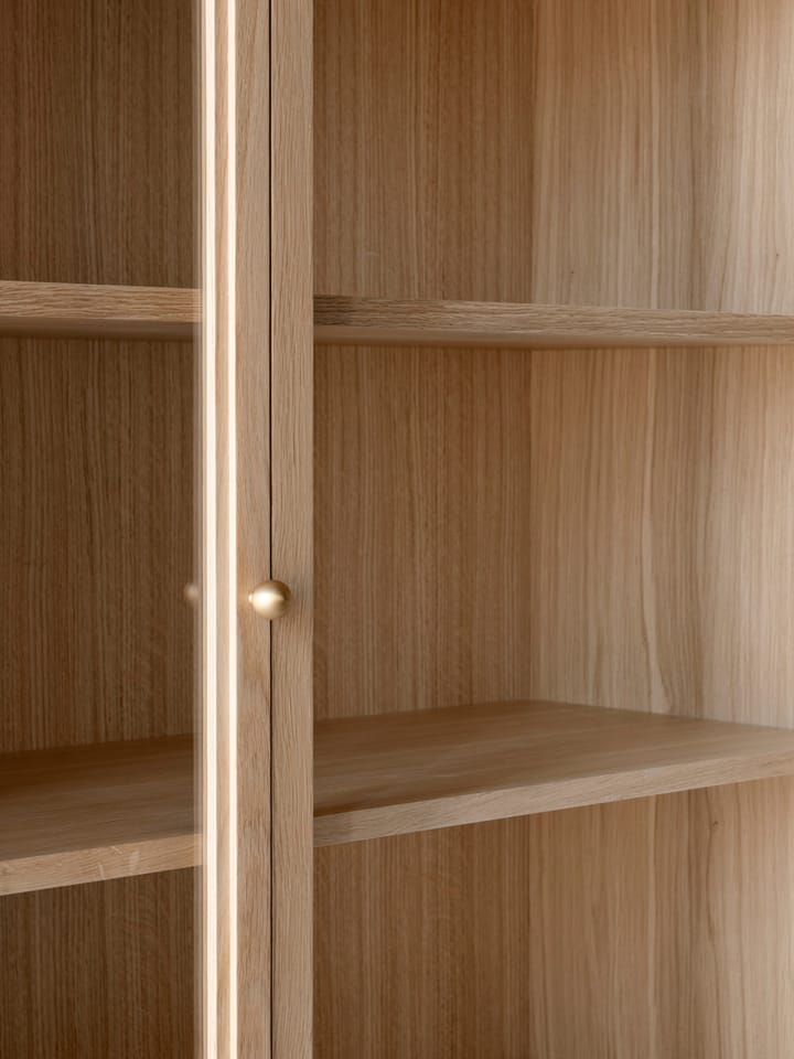 Trace SC88 vitrineskab 120x192x40 cm, Natural oak &Tradition