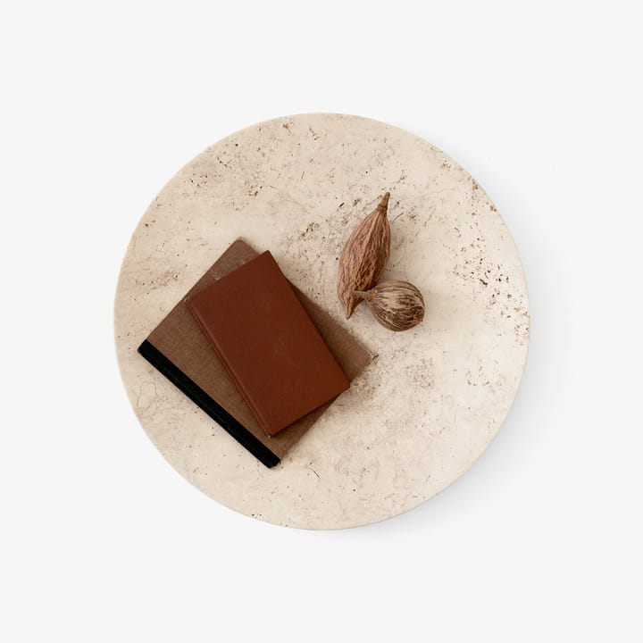 Travertine tallerken SC55, Ø50 cm &Tradition