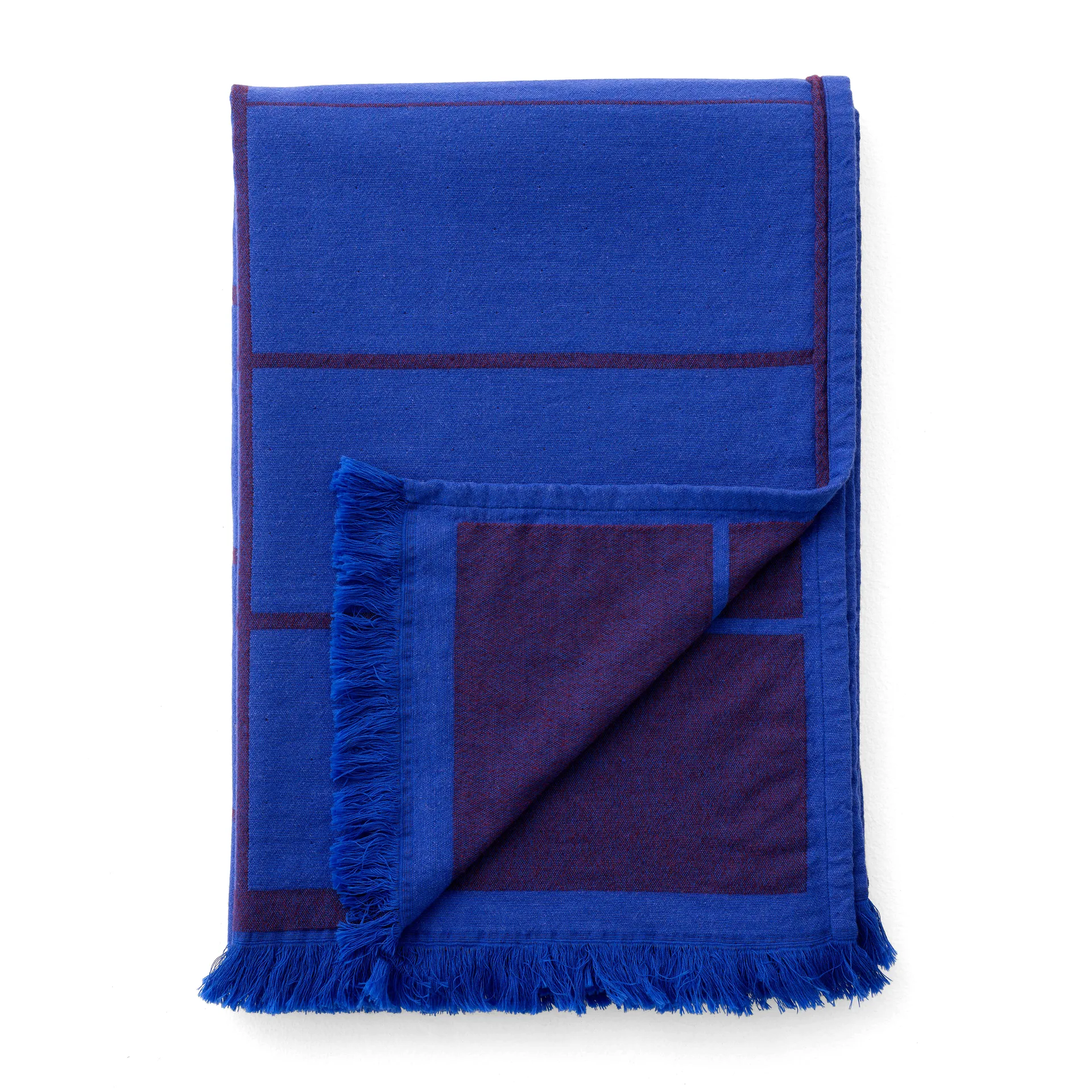 Untitled AP10 plaid 150x210 cm, Electric blue &Tradition