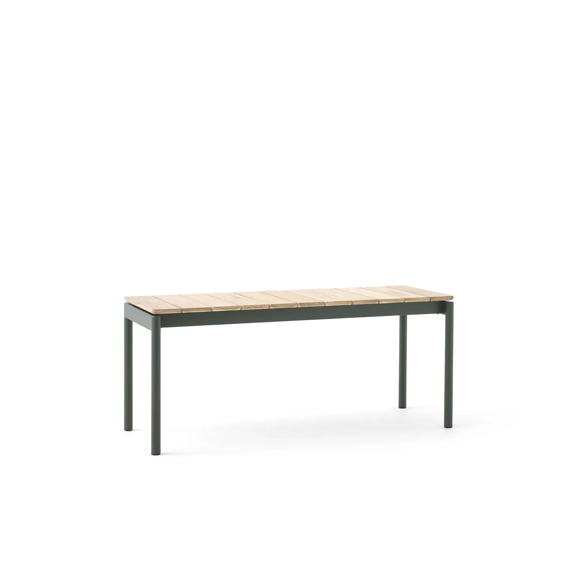 Ville AV27 bænk small 110x40 cm, Bronze green &Tradition