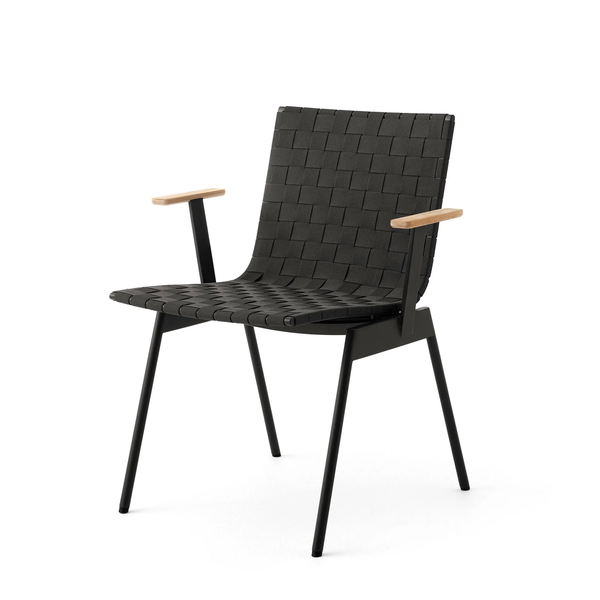 Ville Outdoor AV34 stol, Warm black &Tradition