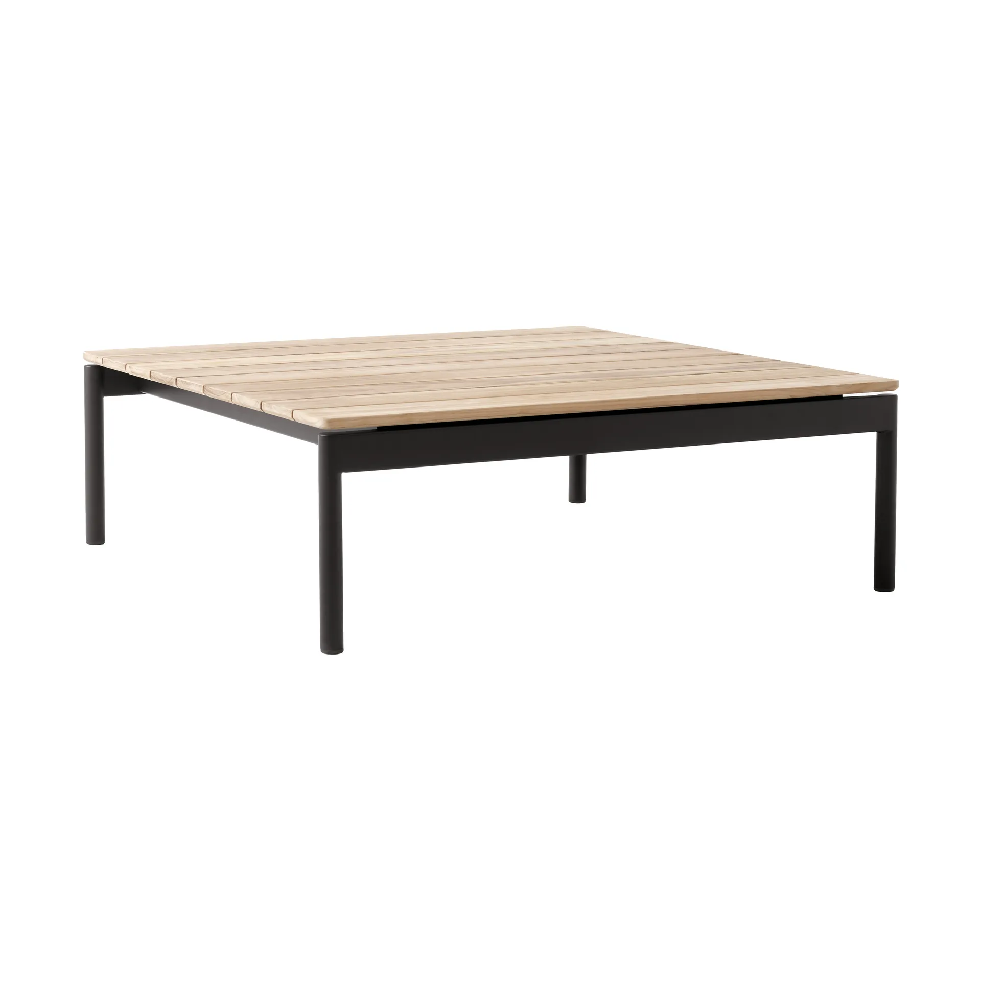 Ville Outdoor AV50 sofabord, Warm black-teak &Tradition