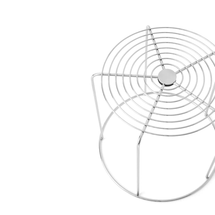 Wire VP11 taburet, Stainless steel &Tradition