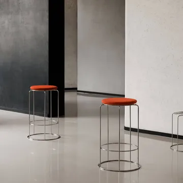 Wire VP15 barstol - Rustfrit stål, 65 cm - &Tradition