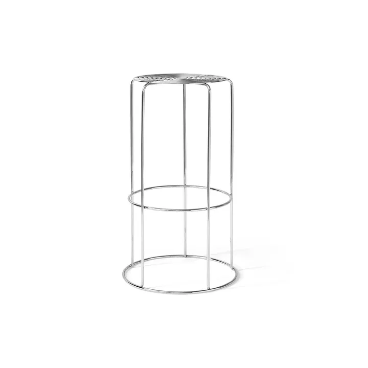 Wire VP16 barstol - Rustfrit stål, 75 cm - &Tradition