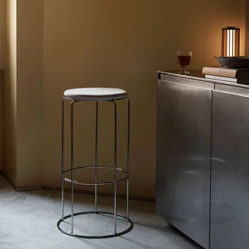Wire VP16 barstol - Rustfrit stål, 75 cm - &Tradition