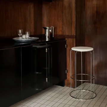 Wire VP16 barstol - Rustfrit stål, 75 cm - &Tradition