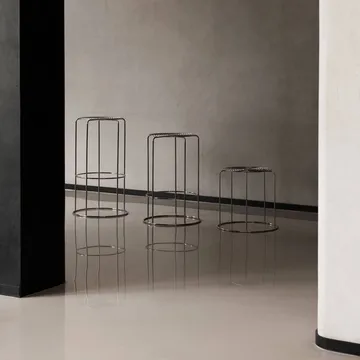 Wire VP16 barstol - Rustfrit stål, 75 cm - &Tradition